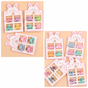 PACK BROCHES PLASTICOS x4 Cod.239