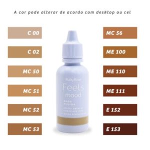 RUBY ROSE BASE LIQUIDA FEELS MOOD HB-901
