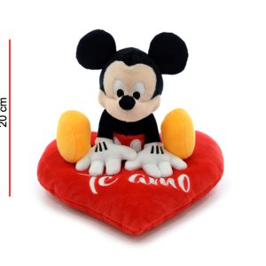 MICKEY 20 CM SOBRE CORAZON
