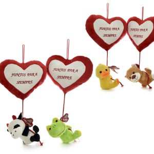 ANIMALES CON CORAZON COLGANTE 38CM
