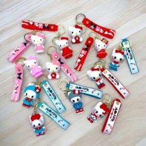 LLAVERO GOMA HELLO KITTY