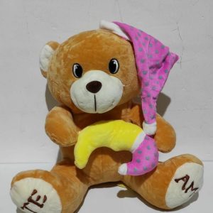 Oso con luna y estrella 28cm