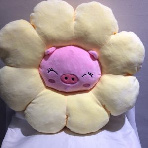 Almohadon flor con animales
