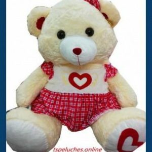 Oso con vestido 2 colores