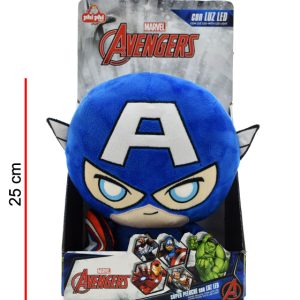 CAPITAN AMERICA 25 CM CON LUZ Y CAJA - MARVEL