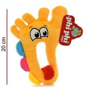 PIE Y MANO SONAJERO 20CM