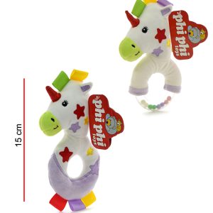 SONAJERO UNICORNIO 15CM