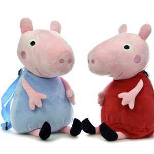 MOCHILA PEPPA Y GEORGE 35CM