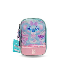 CARTUCHERA LIBRO 2 CIERRES KOALA BUBBLE