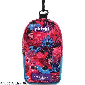 CARTUCHERA MINI MOCHILA FLOWERS