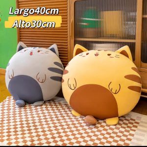 Almohada Gato40*30cm-gris