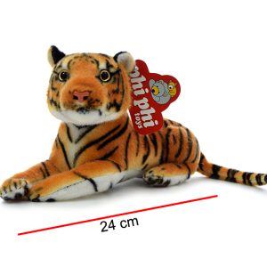 TIGRE MARRON ECHADO 24CM