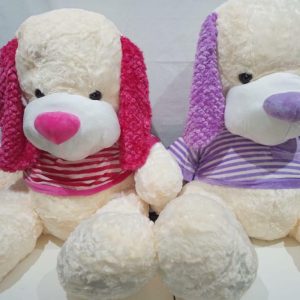 PERRO C/REMERA 2COL 80CM