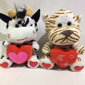 Animales con corazón 20cm