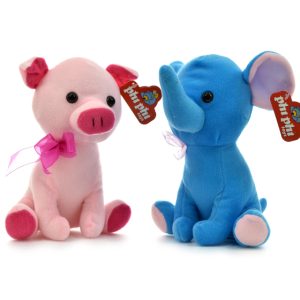 ELEFANTE MONO Y CHANCHO 21CM
