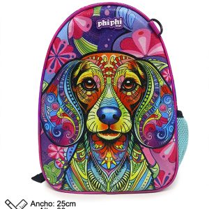 MOCHILA JARDIN MANDALA DOG 12"