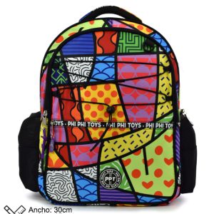 MOCHILA POP ART 17"