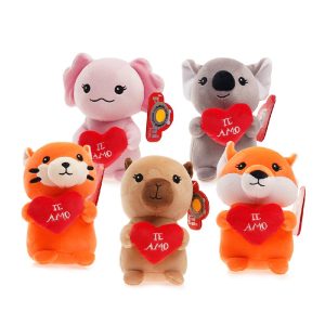 ANIMALES CON CORAZON 18CM