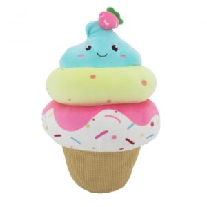 68127S- C-PELUCHE FORMA DE ALIMENTOS10" HELADO