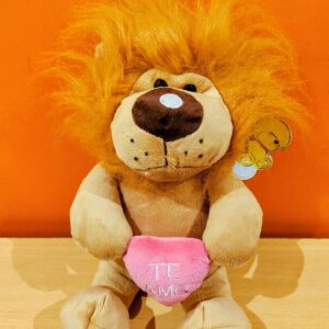 LEON CON CORAZON 24 CM