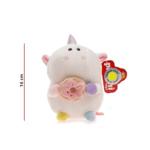 UNICORNIO CON DONA 16 CM SPANDEX