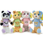 CARTUCHERA ANIMALES 4 MODELOS 30CM
