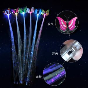 HEBILLA EXTENSIONES LED LUMINOSAS 🦋 COD.195