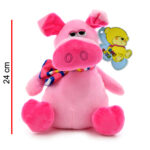 CHANCHO CON BUFANDA 24CM