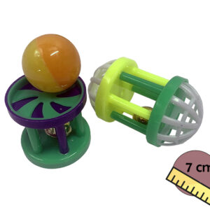 JUGUETE PARA GATO CON CASCABEL 7CM