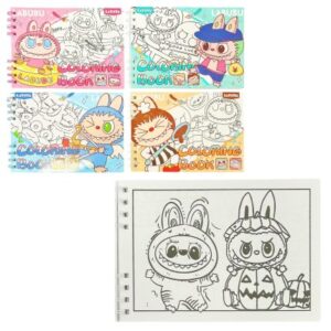 LIBRO P/ COLOREAR A5 LABUBU XZF-1005-3/A5-2712