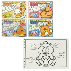 LIBRO P/ COLOREAR A5 CAPIBARA XZF-1005-4/A5-2711