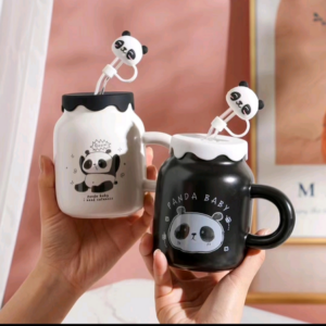 MT09295 TAZA CERAMICA PANDA