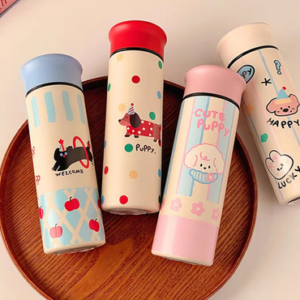 AA0538 TERMO ACERO KITTY Y PUPPY 500ML 2025080805381