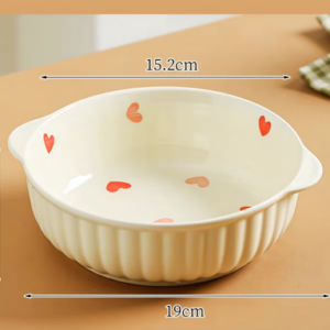 BOWL CERMICA 6" CORAZON