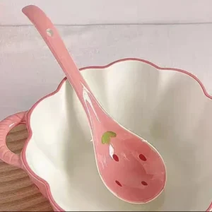 CUCHARA CERAMICA GRANDE FRUTILLA 2025080810279