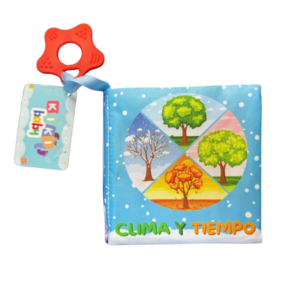 LIBRO DE TELA KIKIBABY CLIMA Y TIEMPO 2007505005996