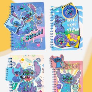 CUADERNO A5 ANILLADO CON ANOTADOR STITCH SURT. 0882 [SC-88-2]