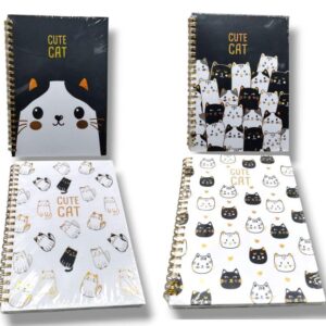 CUADERNO TAPA DURA RAYADO GATO. X1U SURT. BCWH-8921/A4-32 0321 0936 [XQ-A4-030 909-3]