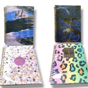 CUADERNO TAPA DURA RAYADO X1U SURT. XQ-A4-001