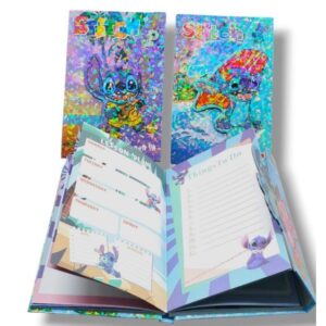 CUADERNO STITCH PLEGABLE 3 CARAS X1U SURT. [SC-7602]