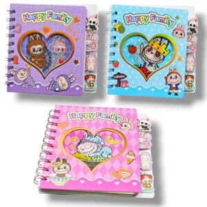 CUADERNO A6 3D LABUBU X1U SURT. 6327 [LQQ-LAB1]