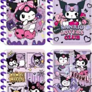CUADERNO ANILLADO DE KUROMI 80PG 0153 [QY-015]