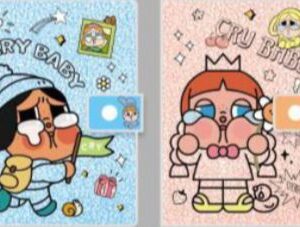 CUADERNO ANILLADO DE CRYBABY MULTICOLOR 80PG 5018 [LQQ-PVC-1]