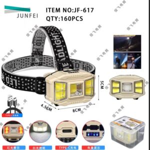LINTERNA FRONTAL LED RECARGABLE POTENTE