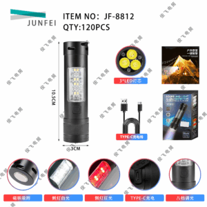 LINTERNA FRONTAL LED RECARGABLE MANO