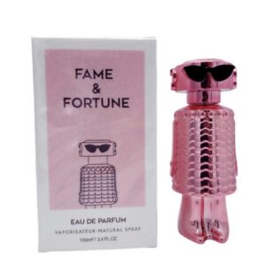 PERFUME MUJER FAME & FORTUNE ROSA 100ML B996-3