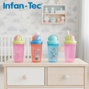 INBB3002 - Vaso De 330 Ml Con Tapa Rebatible