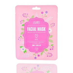 USHAS MASCARILLA FACIAL ROSE HA604-3