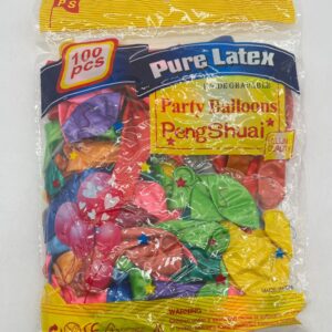 GLOBOS 100PCS P/CUMPLEANOS ZY1320-9-200