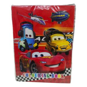 FINAL! LIBRO PARA COLOREAR CARS CON STICKER X1U 8888(Y089)
